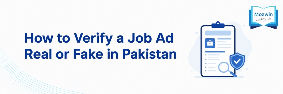 How to Verify Whether a Job Advertisement Is Real or Fake in Pakistan